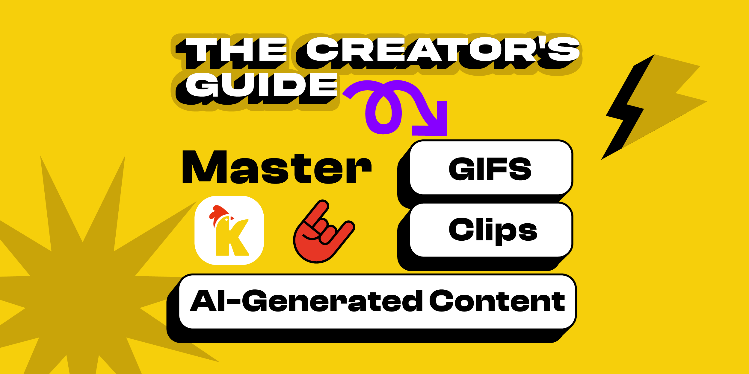The creator’s guide: Make GIFs, Clips & AI-Generated Content